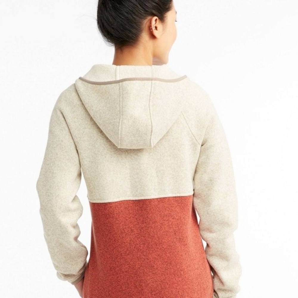 Women's Cream and Red Pullover by L.L. Bean Size XS Reg - Picture 2 of 6